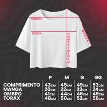 Women's Oversized Cropped Top Off Shoulder Cowboy Style Stay Wild Vibe Boots Unisex - 白色 - 查看 4