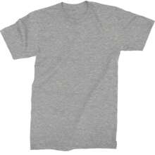 Basics - Pure & Simple Blank Apparel Mens T-Shirt - White - View 5