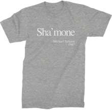 Sha'mone Quote King Of Pop Mens T-Shirt