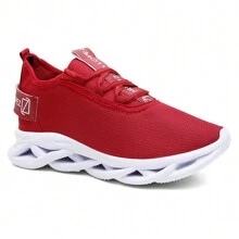 Men's Sport Gym And Running Shoes Ultra Light And Comfortable - Red - View 4