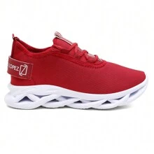 Men's Sport Gym And Running Shoes Ultra Light And Comfortable - Red - View 5