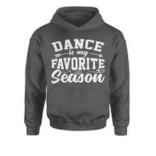 Dance Is My Favorite Season Youth-Sized Hoodie - Charcoal grey - View 1