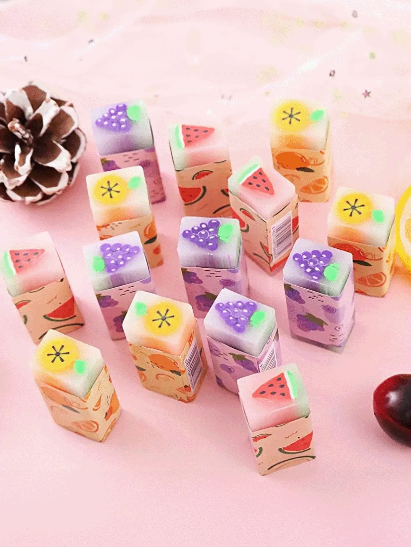 3pcs Cute Erasers, Suitable For Students To Buy In Bulk, Fun Desk