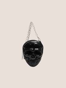 BAILEE Skeleton-Shaped Plastic Casing, Metal Chain Strap, Shoulder Bag. - Multicolor - View 14