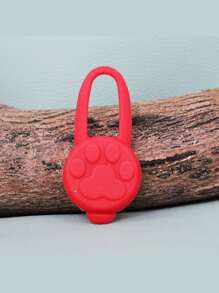 1pc LED Glowing Silicone Anti-Lost Dog Walking Leash Accessory Pendant