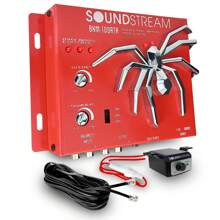 STEELPRO Epicentro Restaurador De Bajos Spl Extremo Soundstream - Rojo - Ver 4
