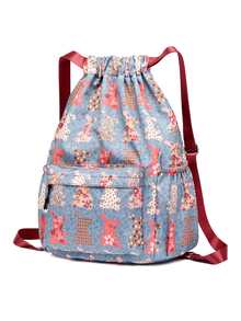 Drawstring Foldable Large Capacity Dry-Wet Separation Travel Sports Backpack, Sports Drawstring Backpack String Bag Large Capacity For Gym Swim Beach For Women And Men Aesthetic Waterproof Storage Bag Sports Bag Basketball School Supplies School Stuff For School For StudentSport BagLightweightDrawstring BackpackSport Backpackfor VacationFor Exercise - Multicolor - View 13