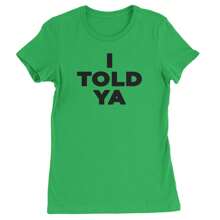 I Told Ya Challenger Black Print Womens T-Shirt - Màu xám thạch nam - Xem 2