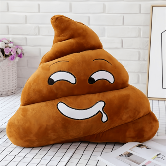 1pc 19cm Plush Poop Doll Funny Pillow Creative Cute Drooling Stuffed Doll Hotdog Pillow, Funny Dolls>Plush, Poop, Dolls, Poo, Positive Poo, Plushie Pillow, Oyuncak, Tooth Pillow, Shoot The Poop, Positive Poop,Big Stuffed Animals,Pou Plush,Pug Teddy