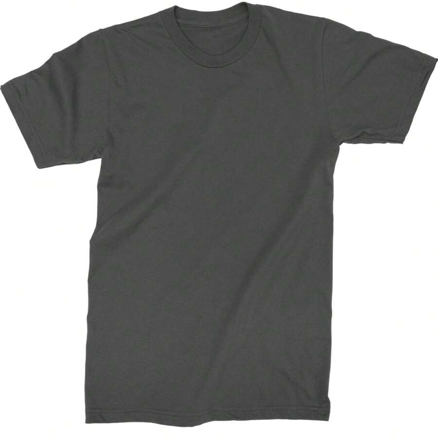 Basics - Pure & Simple Blank Apparel Mens T-Shirt - 炭灰色 - 查看 1