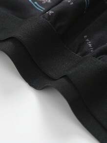 4 件装男士三角裤内裤，舒适运动平角短裤