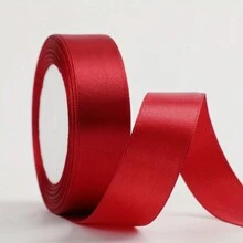 4厘米/2厘米/1.5厘米宽缎带，适用于礼品包装、蛋糕、帽子、衣服装饰、领结、返校情人节 - 33# 深紅色 - 查看 14