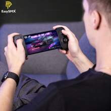 Bộ điều khiển chơi game di động EasySMX M10 dành cho điện thoại di động Android, tương thích với dòng iPhone 15, với cần điều khiển hiệu ứng Hall/Kích hoạt Hall, sạc xuyên qua độ trễ thấp - màu đen - Xem 2