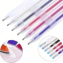 EDCUEBE7 11pcs/Set Erasable Pens, High Temperature Disappearing Ink With Pen Case