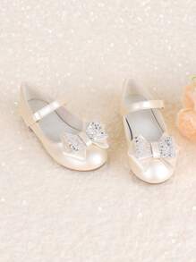 Bailarinas de flores de princesa con purpurina plateada para niña, adecuadas para fiesta de boda, dama de honor, vestido de ballet para niños