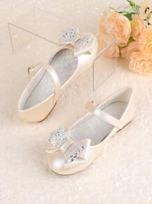 Bailarinas de flores de princesa con purpurina plateada para niña, adecuadas para fiesta de boda, dama de honor, vestido de ballet para niños