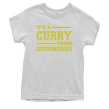 It's A Curry Thing, You Wouldn't Understand Basketball Youth T-Shirt - Tie-dye jellybean - View 10