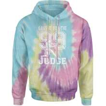 Save It For The Judge 99  Adult Hoodie Sweatshirt - Blue Ocean - View 12