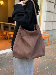 Bolso de mano con capacidad amplia, estilo vintage casual, con diseño de patchwork, para el hombro y uso diario, elegante bolso de viaje para mujeres, bolso, bolso inspirado en el estilo retro para mujer