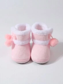 1 Pair Baby Socks, Soft Bottom Anti-Slip Toddler Socks, Baby Essentials - Multicolor - View 3
