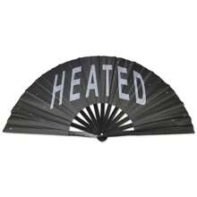 HEATED Large Concert Hand Fan - Foldable Handheld Renaissance Fan, Perfect For Festivals, Raves, Abanicos De Mano Para Fiesta - Folding Fan - View 1