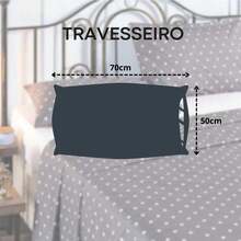 4-Piece Double Sheet Set 150 Threads 100% Cotton Vintage Poa - Max Decor - 灰色 - 查看 5