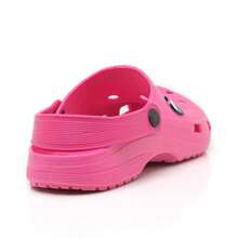 Kit 3 Pairs Unisex Classic Adult Babouche Sandal Nursing Kitchen Hospital White Light Shoe Comfortable Soft Slipper Women And Men Orthopedic Original Non-Slip Clog Cheap - 黑+白+粉紅色 - 查看 2