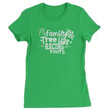 My Family Tree Has Racing Roots Womens T-Shirt - Đỏ - Xem 4