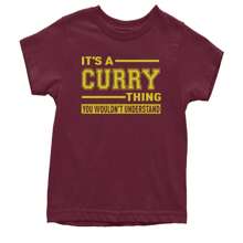 It's A Curry Thing, You Wouldn't Understand Basketball Youth T-Shirt - Tie-dye jellybean - View 7