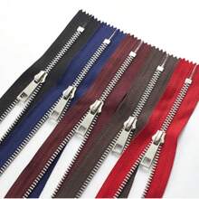 5# 金属拉链，银齿，多种颜色，拉力顺畅，适用于包包、口袋、钱包，15cm/20cm/25cm/30cm - 6個 - 查看 4