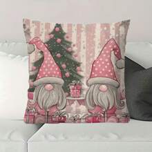 1 件树 3D 印花抱枕套，3 种尺寸可选，适用于沙发、床、地板装饰（不含内垫）圣诞节 圣诞装饰 圣诞装饰 圣诞装饰 - 彩色 - 查看 19