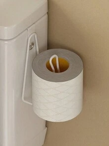 1 hộp đựng giấy vệ sinh treo tường, không cần khoan - Nhiều màu - Xem 3
