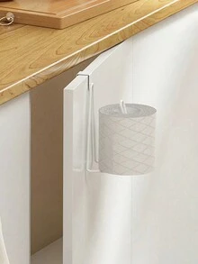 1 hộp đựng giấy vệ sinh treo tường, không cần khoan - Nhiều màu - Xem 2