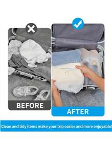 5 个透明抽绳鞋袋，15.7 X 11.8 英寸防水旅行鞋子收纳袋，男女皆宜 - 彩色 - 查看 3