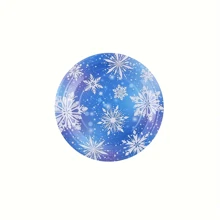 10 món đồ dùng tiệc sinh nhật đông lạnh, đĩa đông lạnh, khăn ăn, bộ đồ ăn, đồ dùng dùng một lần cho tiệc đông lạnh, đồ trang trí xứ sở thần tiên mùa đông, giáng sinh - Nhiều màu - Xem 5