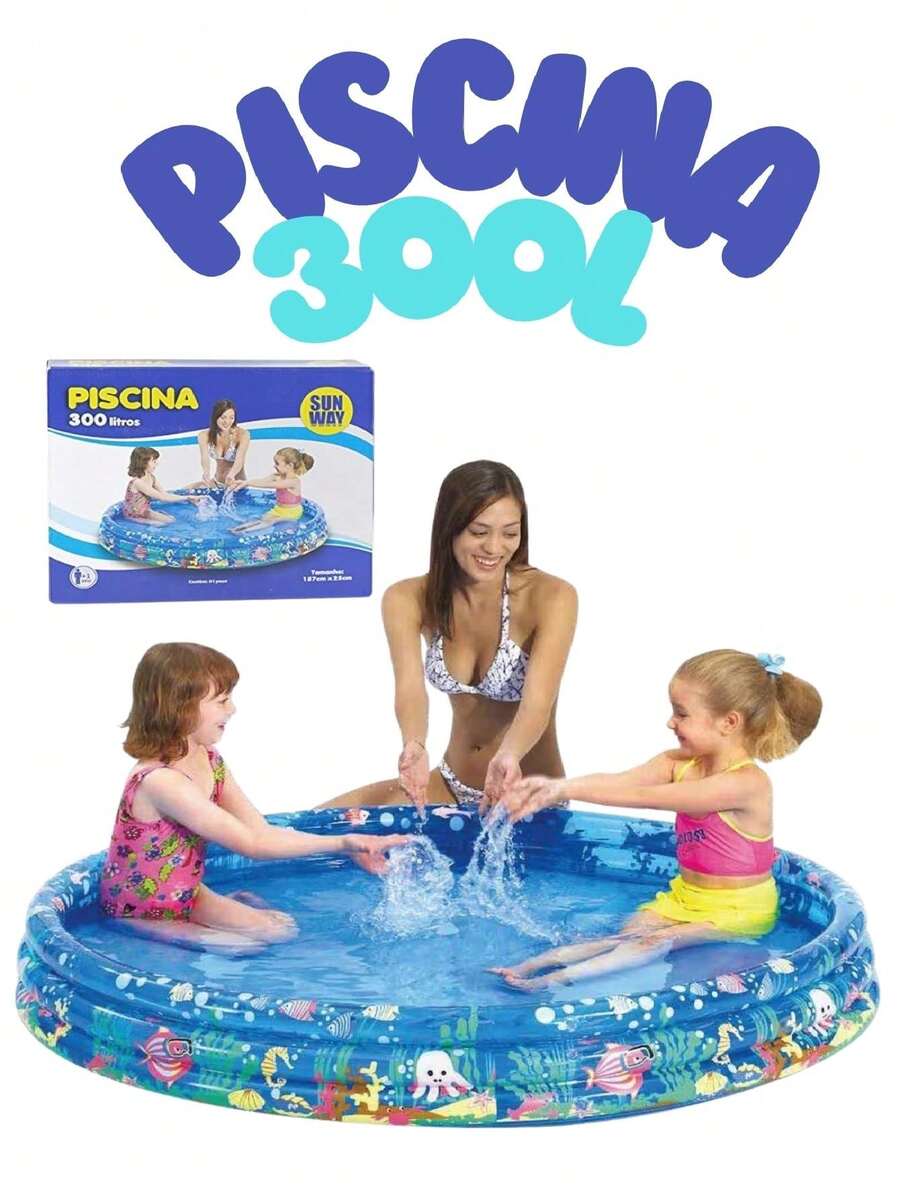 Inflatable Pool 300 Liters 157x25 Cm | SHEIN USA
