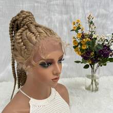 Multi-Strand Lace Fashion Braided Wig Hair Extension - Piano Color - View 4