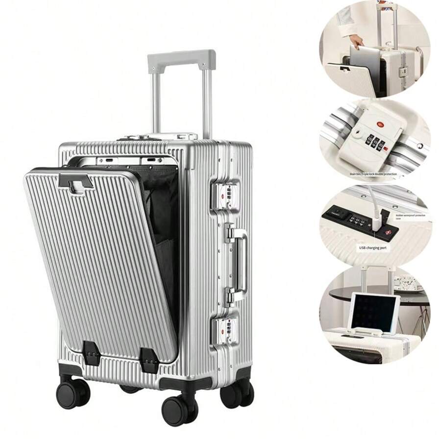 20 InchCarry On Luggage Airline Approved, Hardside Carry On Suitcase