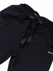 Pants Niño Felpa Jogger con Jareta Con Bolsas Tallas 2-16 - Azul Marino - Ver 3