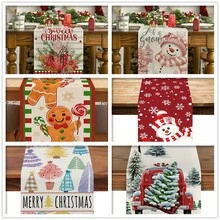 Cărucior de masă pentru Crăciun Fericit, fundă roșie cu buline stele Bucătărie decor pentru masă, sărbători de iarnă, fermă, decorațiuni pentru casă, pentru interior, în aer liber, pentru petrecere, pentru vacanță, cadou de Anul Nou. - Multicolor - Vizualizare 12