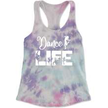 Dance Life Silhouette Dancers Racerback Tank Top For Women