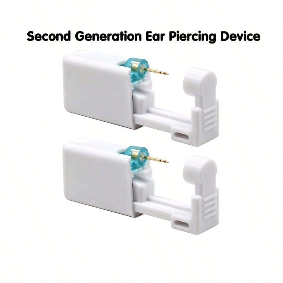 10pcs Disposable Ear PiercerSterile SecondGeneration Ear Piercing Gun