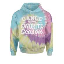 Dance Is My Favorite Season Youth-Sized Hoodie - Charcoal grey - View 9