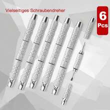 2/4/5 Pieces Screwdriver Mini Glasses Screwdriver Precision Repair Kit Mini Precision Screwdriver Keychain For Watch Eyeglass Repair Tools - Multicolor - View 11