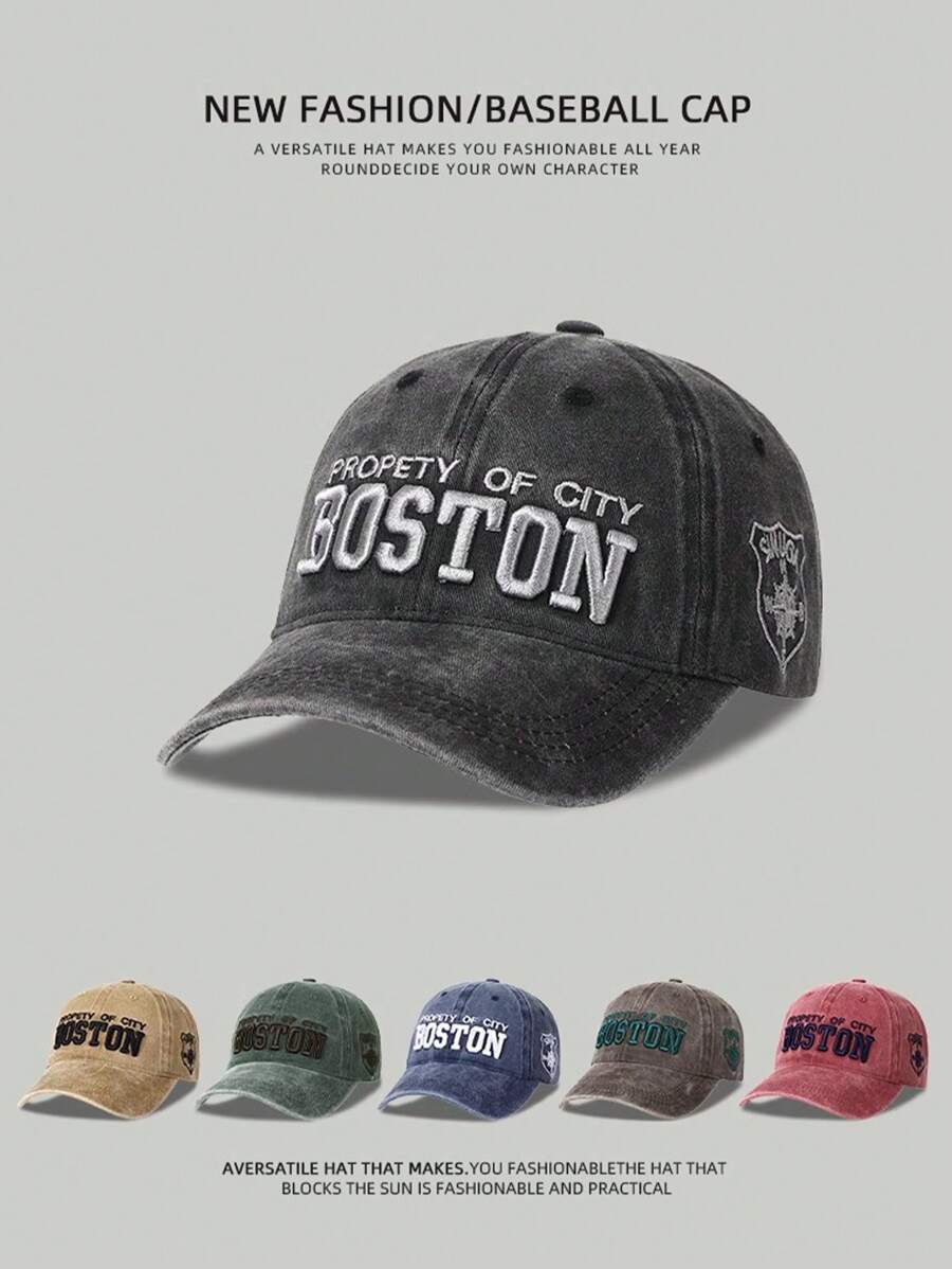 Gorra De Béisbol Unisex Vintage Lavada, Gorra Envejecida, Retro