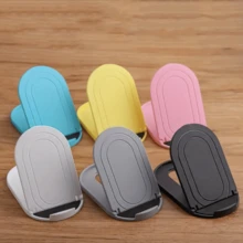 3pcs Mobile Phone Stand Plastic Foldable Desktop Stand For Cell Phone Tablet Universal Desk Phone Holder Smartphone Bracket - Multicolor - View 2