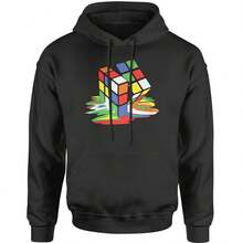 Embroidered  Pot Leaf Patch (Pocket Print) Adult Crewneck Sweatshirt - 黑色 - 查看 1