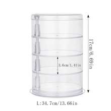 ORGANIZADOR DE ACRÍLICO REDONDO - Multicolorido - Visão 6