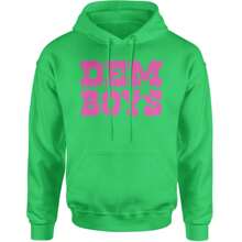 Dem Boys Hot Pink Dallas  Adult Hoodie Sweatshirt