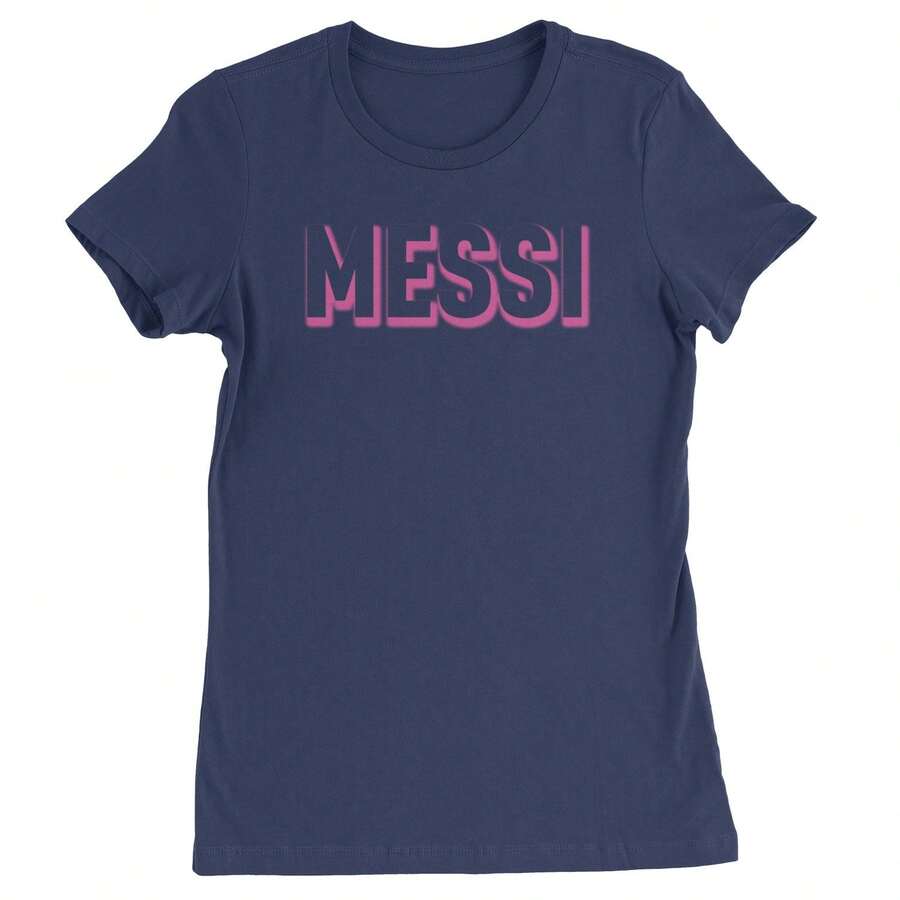 OUTLINE Miami Futbol Womens T-Shirt - Màu xanh hải quân - Xem 1